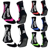 Roar Neoprene Socks MMA Boxing Protector Ankle Brace Gym Training 2MM Thermo Socks for Men (Pink, Sm