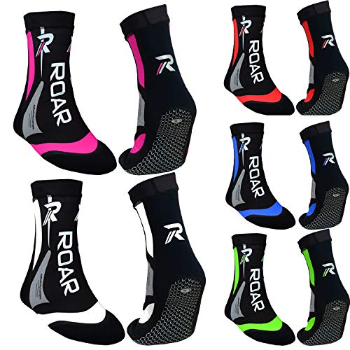Roar Neoprene Socks Mma Boxing Protector Ankle Brace Gym Training 2Mm Thermo Socks For Men (Pink, Small) #TOP4