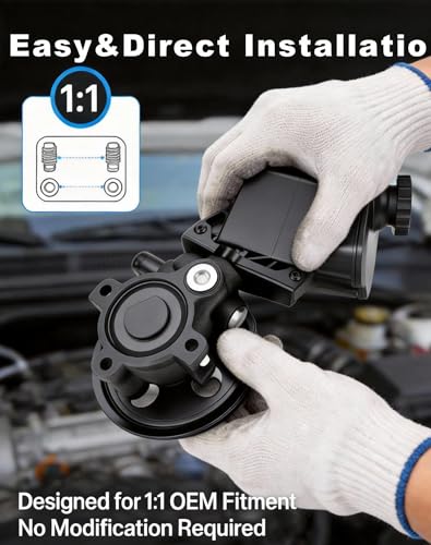 Image of 20-70269 Power Steering Pump for 2002-2007 Dodge Ram 1500 | With pulley and reservoir, replaces 52113240AF, fits Dodge Ram 1500 power assist