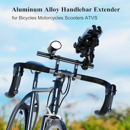 BRCOVAN Aluminum Alloy Handlebar Extender Extensions with