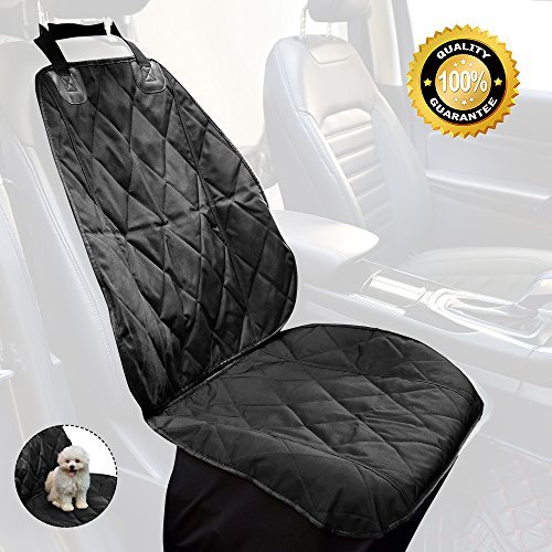 Dog Seat Covers for Cars,Pet Seat Cover for Front Seat,Pet Front Seat Cover for Trucks and SUV’s, Vehicles, Waterproof Nonslip Easily Install