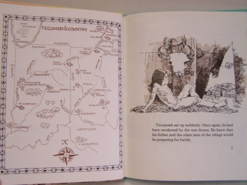 Tecumseh, Shawnee War Chief 0893751537 Book Cover