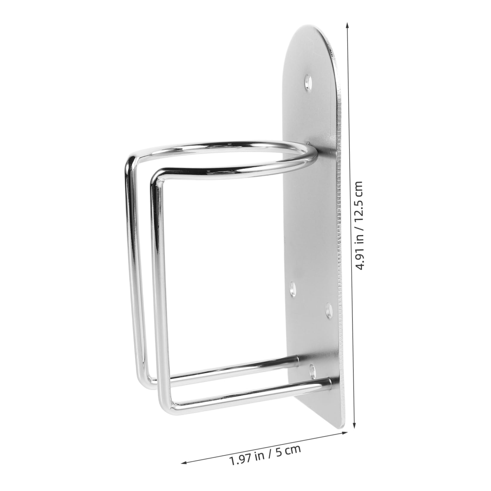 Mikinona Hairdressing Tools Storage Rack Wall Mount Razor Holder for Shower Wall Barber Guard Holder