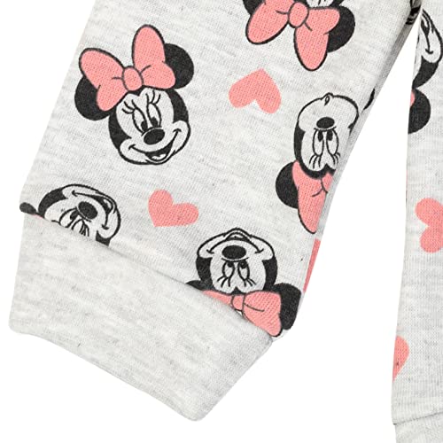 Image of Disney Minnie Mouse Fleece Sweatshirt and Leggings Outfit Set Infant to Big Kid Sizes (12 Months - 14-16)