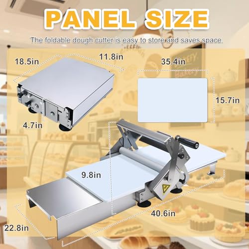 Commercial dough sheeter machine