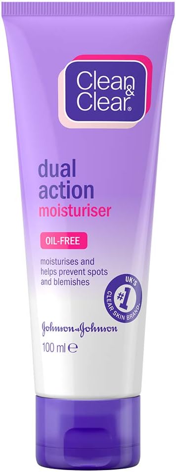 Clean & Clear Dual Action Moisturiser 100ml Multi