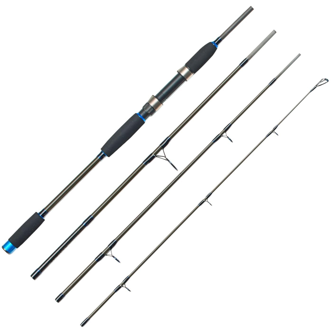 Eisele Rute Twitch N Pilk Travel 230cm 50-200g - Reiserute, Angelrute, Meeresrute für den Urlaub