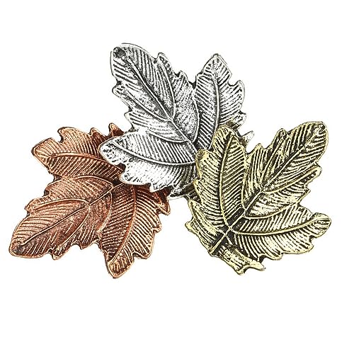 YouBella Jewellery Latest Stylish Crystal Unisex Leaf Brooch for Women/Girls/Men (Silver)