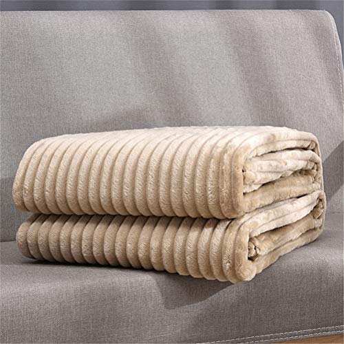 Couverture plaid sofa grand format résistant aux lavages pour lit douillet