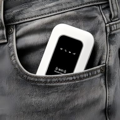 Modem WiFi Portable 5G/4G sans Abonnement, Routeur Mobile Déverrouillé Multi-Opérateurs Haut Débit