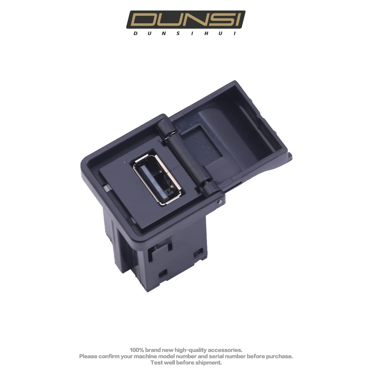 DUNSIHUI 284H3-1FA0B USB Aux Audio Port Connector Jack Replacement Adapter for Infiniti 2008-2019 284H31FA0B