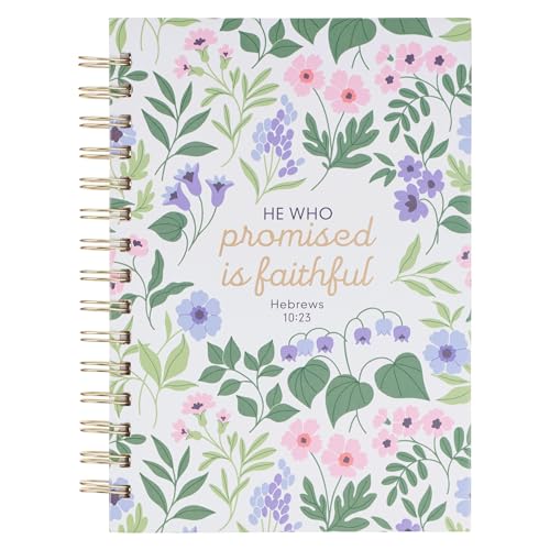 Image of Christian Art Gifts Spiral Journal: He Who Promised - Hebrews 10:23