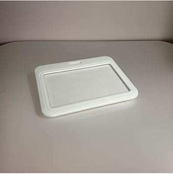 Premium Card Case White Horizontal Name Badge Card Protector
