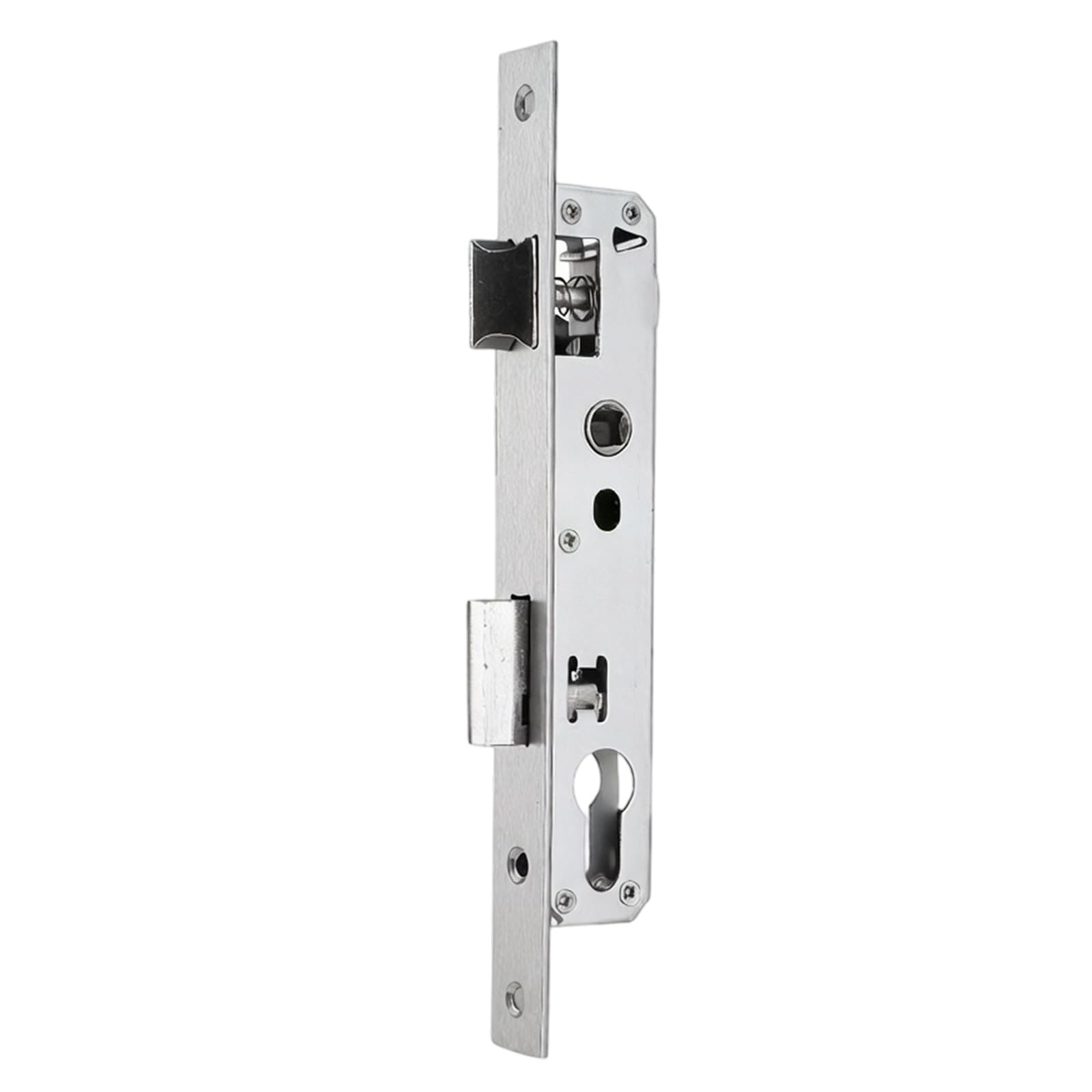 Carotoe F Embedded Mortise Body Or Courtyard Door And Thermal Break Aluminum Door, Single-Latch Aluminum Hardware Service Use Embedded Mortise Body Narrow Stile Hardware Latch Mechanism Courtyard Replacement
