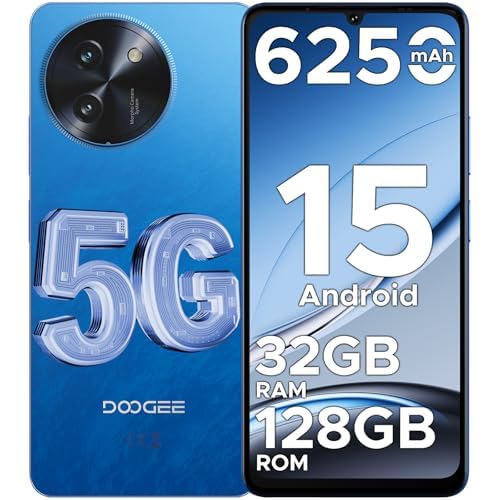 DOOGEE Note 59 Smartphone 5G Android 15, 32GB RAM+128GB...