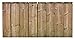Tête de lit Adhésive PLANCHES DE BOIS Autocollant, Polyester, Marron, 160 x 0.1 x 60 cm