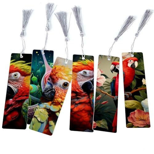 Marque-pages escargots colorés lot de 6 accessoires de lecture indispensables