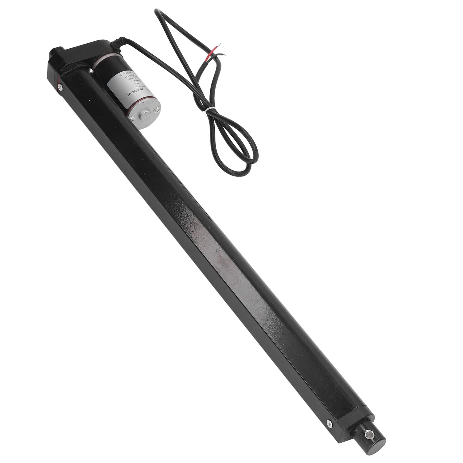 Actuador Eléctrico, IP65 A Prueba de Agua 24V Motor Actuador Eléctrico Bajo Ruido 400 Mm Aleación de Aluminio Negro para Barra de Elevación (#1)