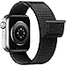 Yoohoo Nylon Straps Compatible with Apple Watch Straps 38mm 40mm 41mm 42mm(Series 10) Women Men,Upgraded Soft Nylon Strap Replacement Bands for iWatch Series 11 10 9 8 7 6 5 4 3 2 1 SE3 Ultra3/Black