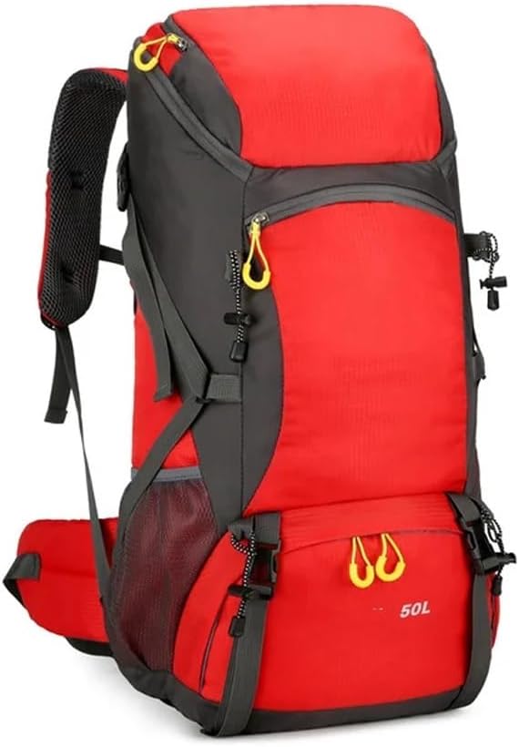 50L Travel Backpack Camping Hiking Bag Tourist Rucksack Waterproof Outdoor Sports Climbing Mountaineering