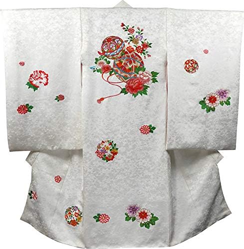 Amazon Co Jp あこがれゆめ お宮参り 女の子 着物 正絹 のしめ 初着 産着 Aj3902 ファッション