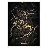 Murrano Poster Wandbilder Deko Wohnzimmer - Städte - zur 