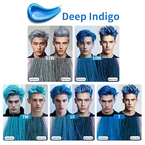 Cera temporal para cabello SUPIYA color lavable miniatura 2