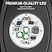 YONEDA Rock Lights for Trucks(4 Pods White)