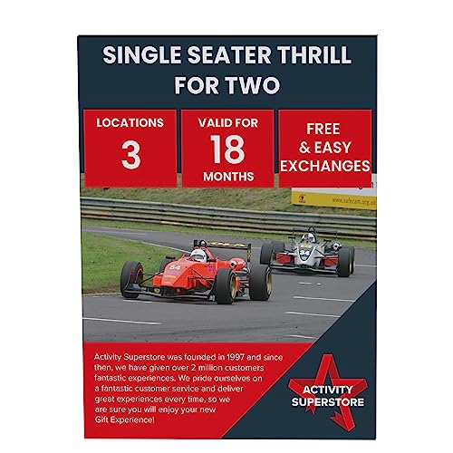 Activity Superstore Single Seater Thrill for Two Gift Experience ...