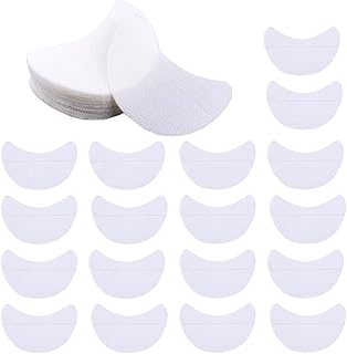 100PCS Professional Eyeshadow Shield Eye Shadow Pads for Eye Makeup Under Patches Guards Prevent Makeup Residue Protection Tool