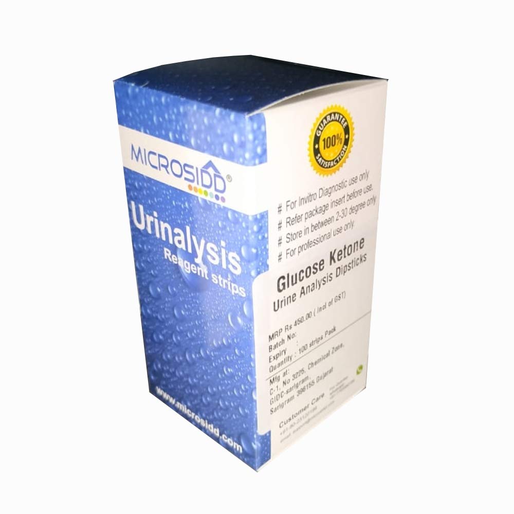 Urine Sugar and Ketone Test Strips - Pack of 100-image-29