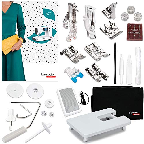 Bernette BERNETTE-B70-1 B77 Deco Sewing & Quilting Machine Bundle thumb #1