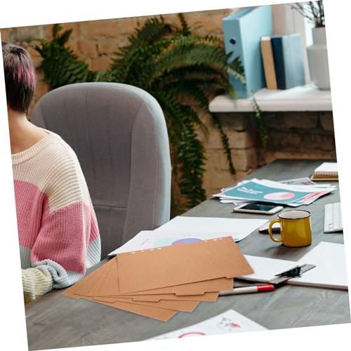 Intercalaires colorés pour carnets et séparateurs amovibles de notes - 5