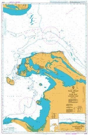 UKHO BA Chart 2197: Palk Strait and Palk Bay (Eastern Part)