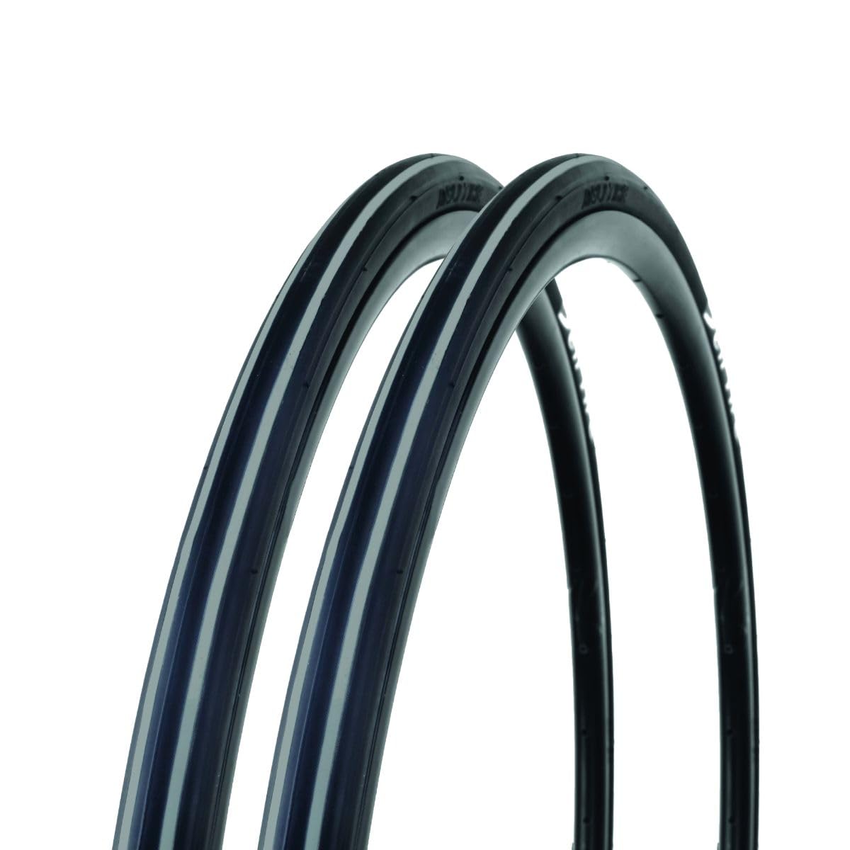 Lot De 2 Pneus Route Bike Original – 700x23C, 62 TPI, Tringle Souple Carbone – Légers, Adhérents, Anti-crevaison