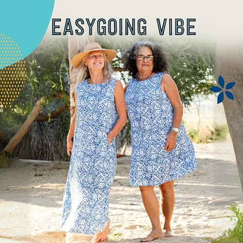 Image of RipSkirt Hawaii Sun Dress Short - Loose Fit Casual Wear, Fun for Beach and Travel