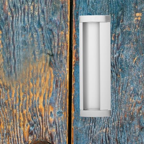 Manija empotrada para clóset corredera oculta de aluminio, montaje al ras, separados con orificios de 128mm miniatura 4