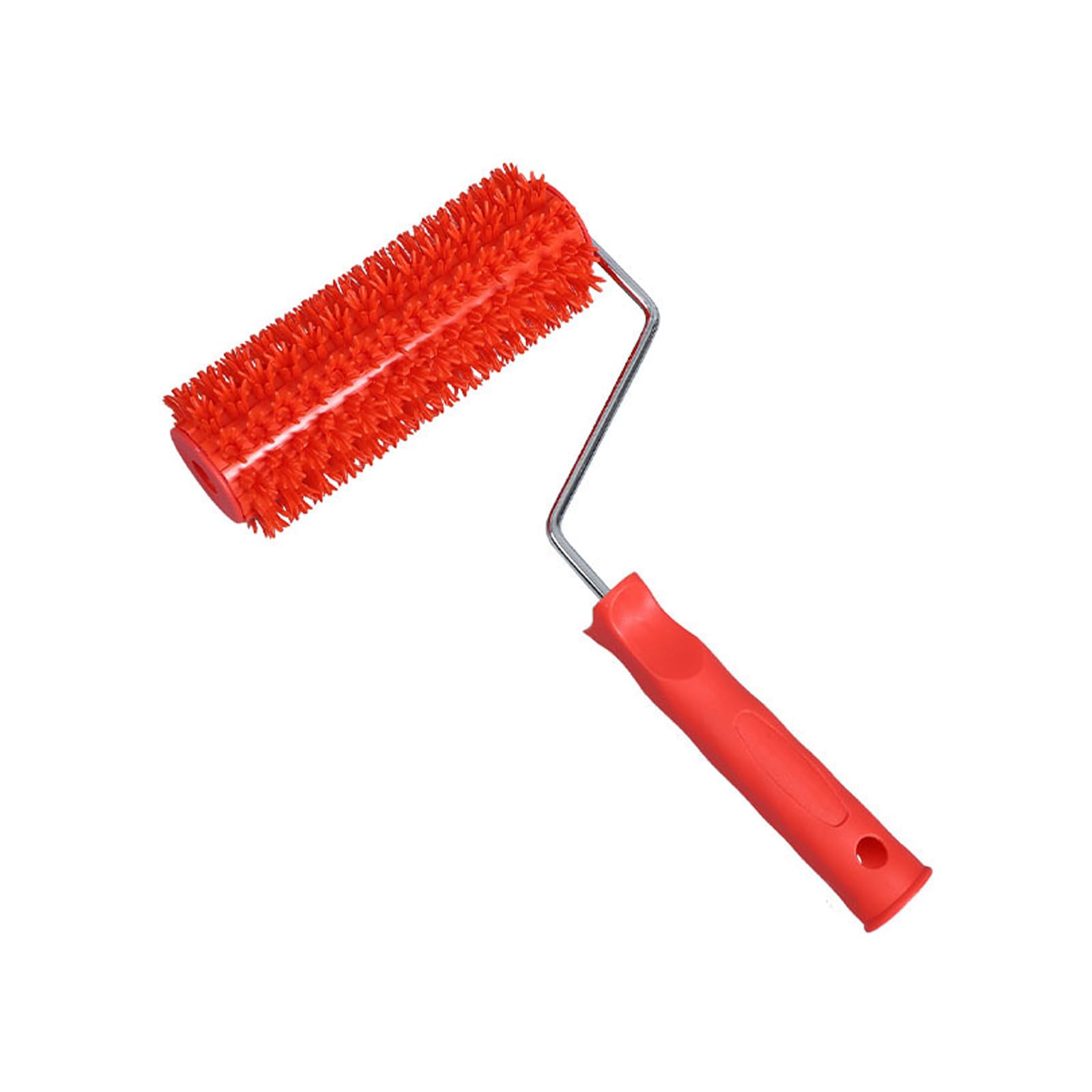 Nvoqilin 7Inch Professional Art Paint Roller Brush With Soft Teeth Art Paint Applier For Wall Painting And Creative Texturing Craft Roller