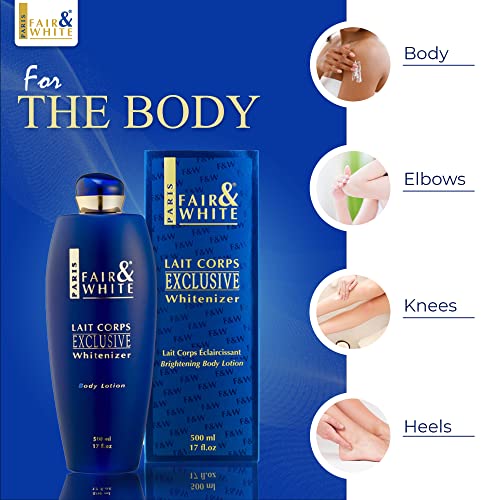 Fair & White Exclusive, Brightening Lotion, 500 ml (Pack of 1) - Image 3