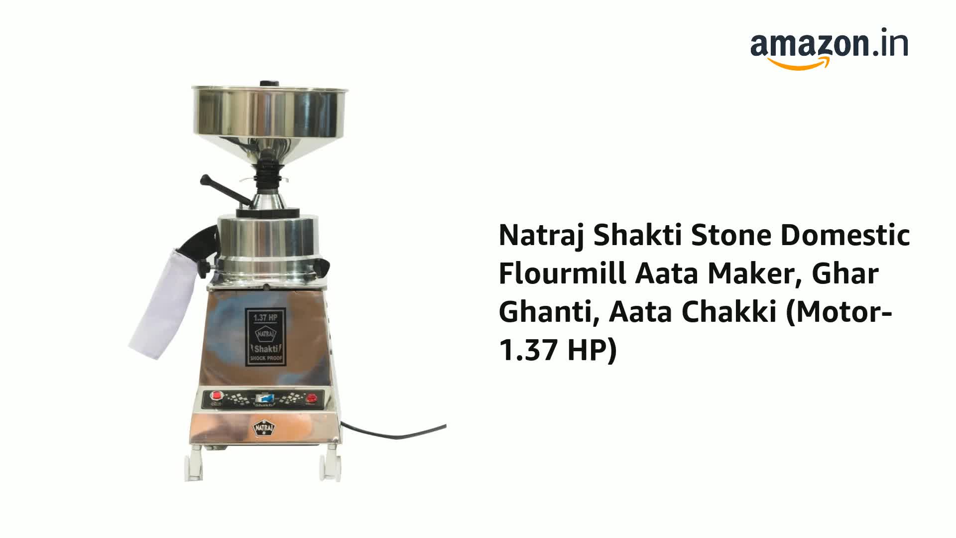 natraj shakti stone atta chakki price