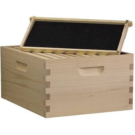 Amish Made Langstroth Bee 10 Frame Deep Bee Brood Box