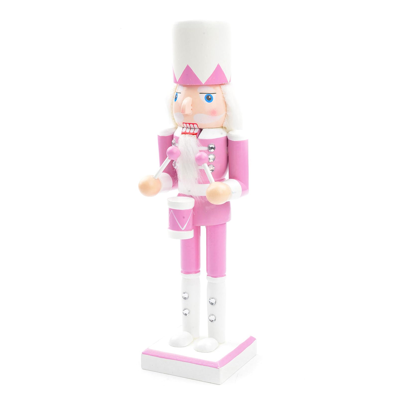 Tsophreniq Delicate Nutcrackers Soldier Display Elegant 50CM Nutcrackers Soldier Statue for Christmas Decoration and Gift Wood