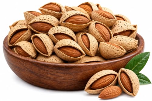 Image of Krishva Naturals Premium Kashmiri Kagzi Almonds | 250 g | Kashmiri Kagzi Badam Inshell