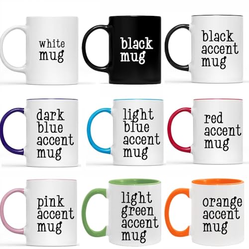 Taza personalizada de porcelana para graduación 12 oz miniatura 5