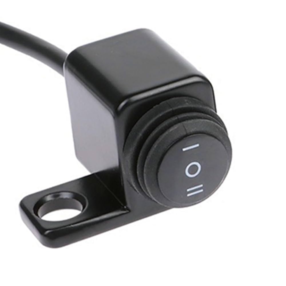 Amazon.co.jp: バイク用防水スイッチ（3極） 12V ヘッドライト