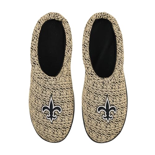Image of FOCO NFL mens Poly Knit Cup Sole Slipper