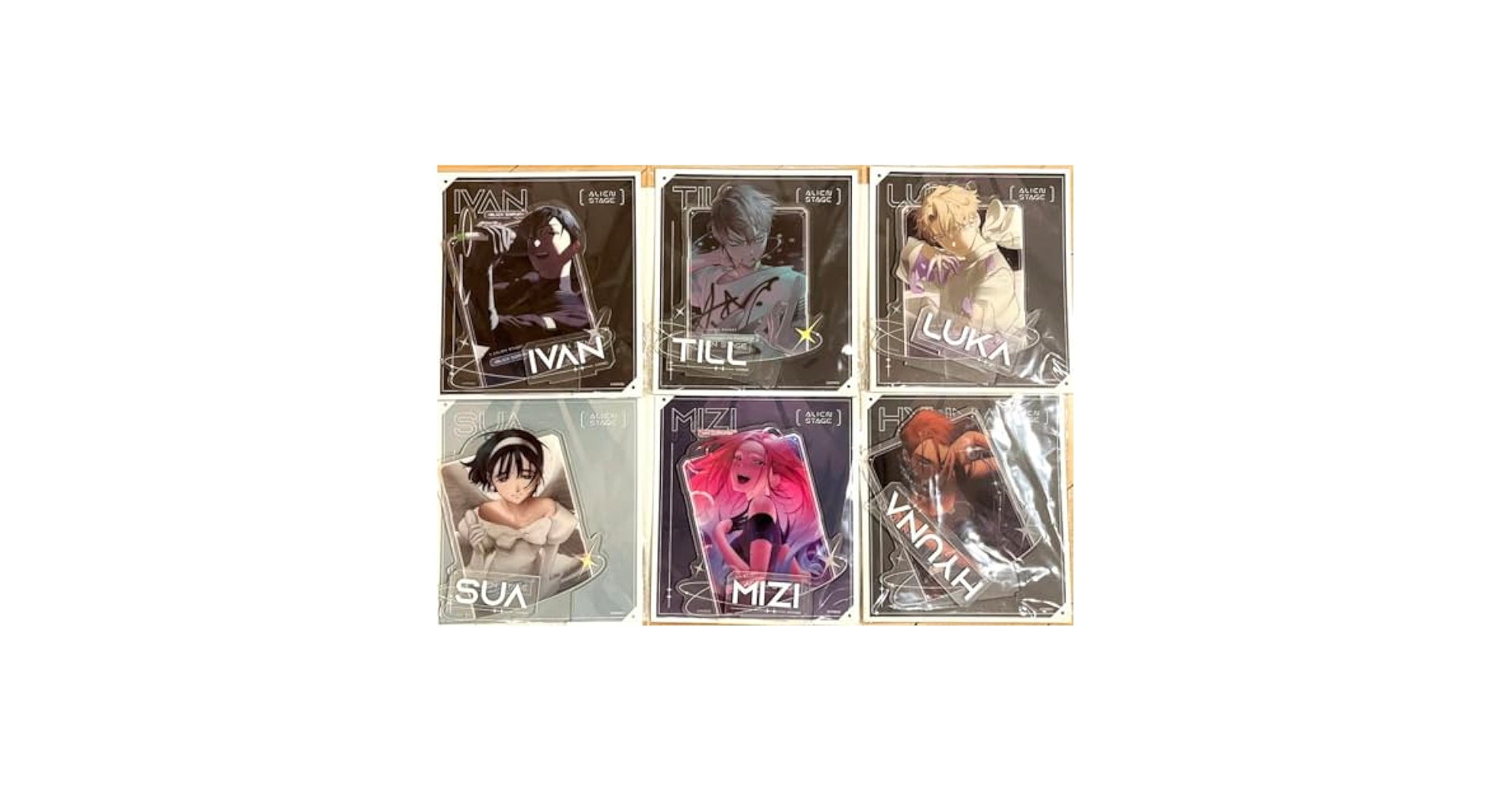 Amazon.co.jp: エイリアンステージ アクリルスタンド 6人