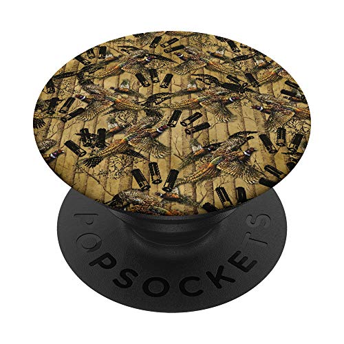 Hunting Decor Accessories Pheasant Hunt PopSockets Agarre y Soporte para Teléfonos y Tabletas