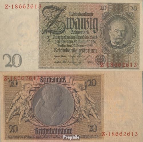 Prophila Collection 20 Reichsmark 1929 Banknote