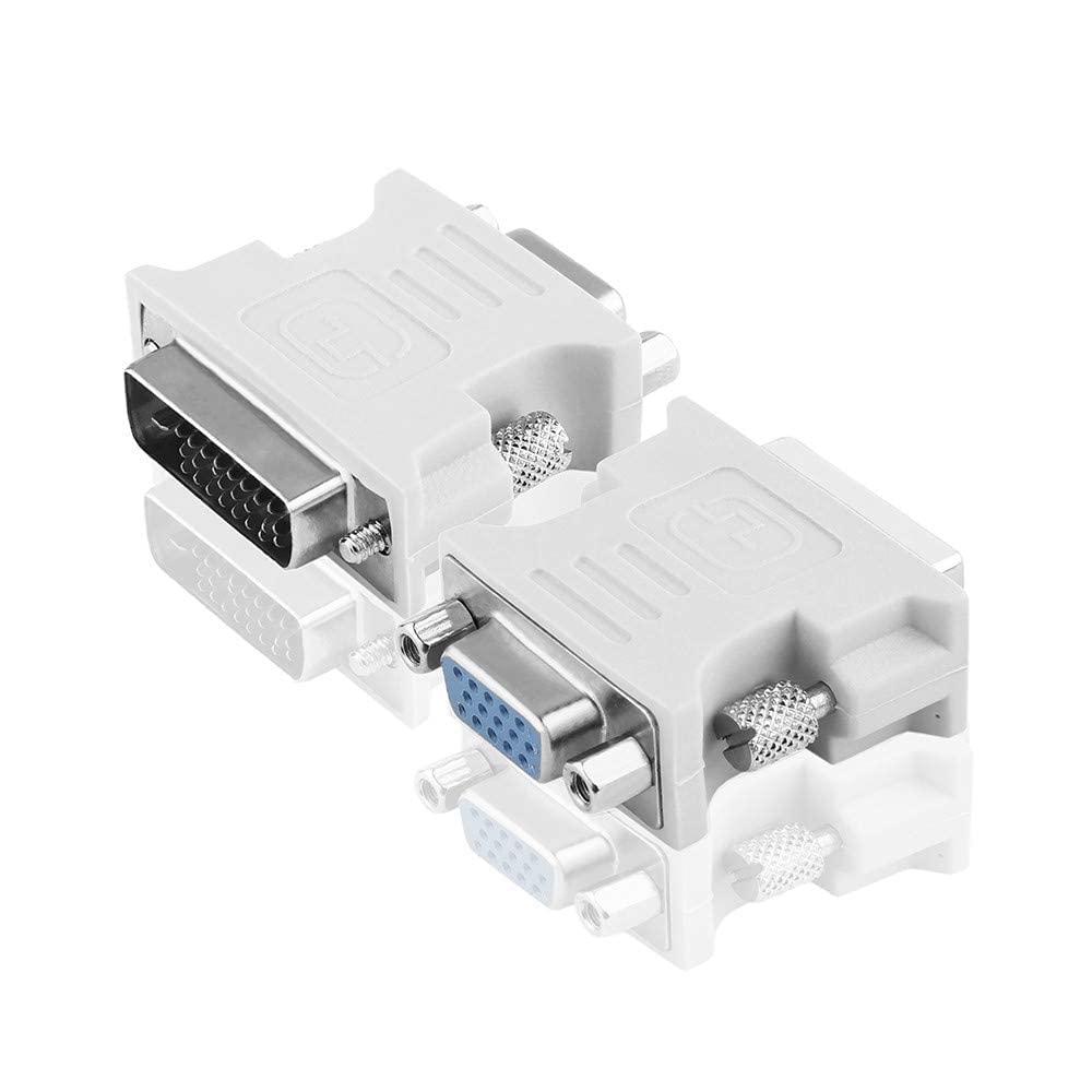 1Goal DVI to VGA Converter Adapter, Support only DVI-I 24+5 To VGA 15 Pin Adapter, 1080p VGA Female to DVI Male Adapter for Projector/Laptop/Computer etc.(Not Support 24+1 DVI) (B0BKT2JSXL) Amazon Price History, Amazon Price Tracker